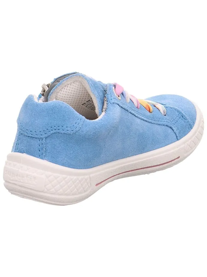 Leren sneakers "Tensy" lichtblauw