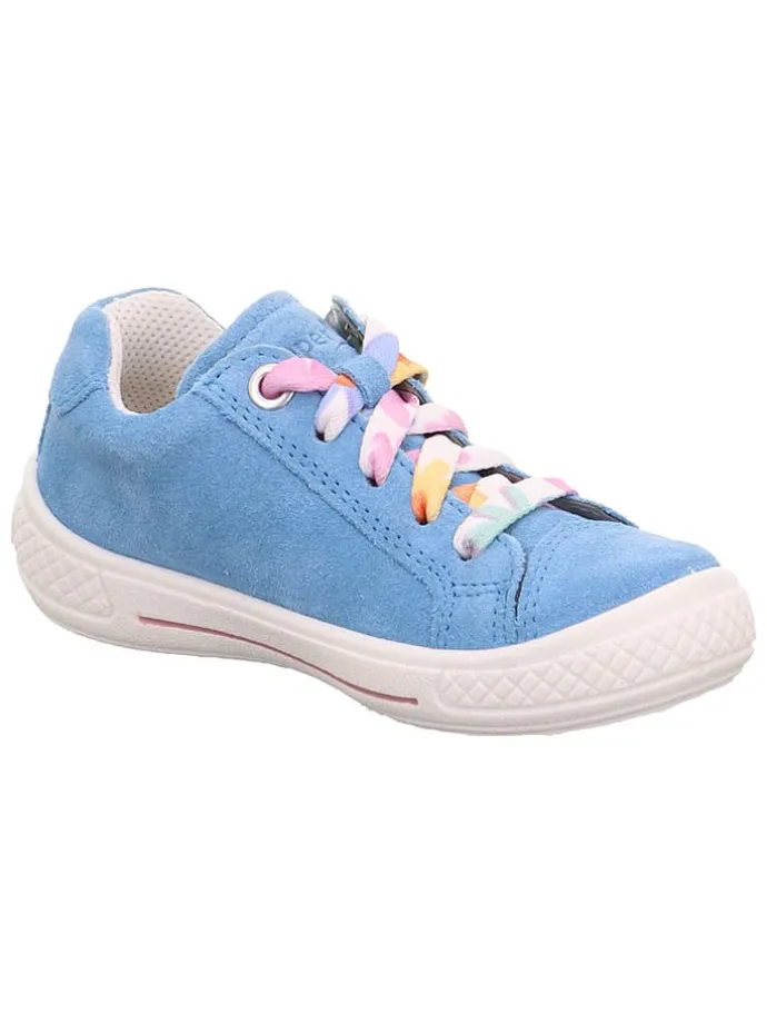 Leren sneakers "Tensy" lichtblauw