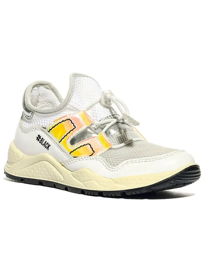 Leren sneakers "Timbor" wit