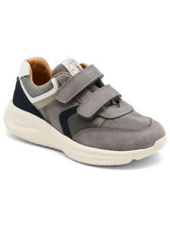 Leren sneakers "Yuki" grijs