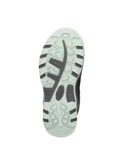 Leren trekkingschoenen "Kiruna" zwart/kaki