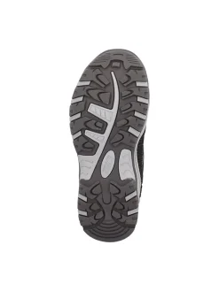 Leren trekkingschoenen "Rigel" zwart/grijs