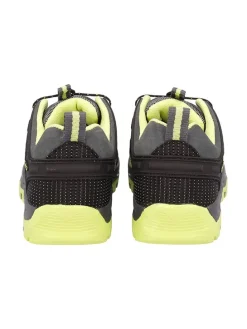 Leren trekkingschoenen "Rigel" zwart/lichtroze