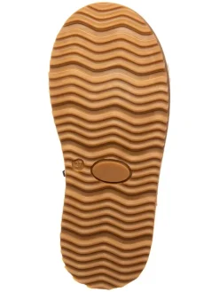 Leren winterboots bordeaux