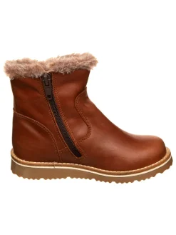 Leren winterboots bruin