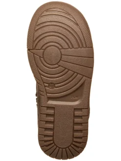 Leren winterboots bruin