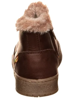 Leren winterboots bruin