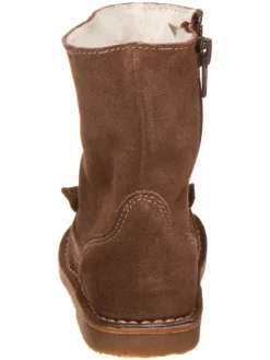 Leren winterboots bruin