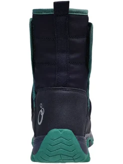 Leren winterboots donkerblauw