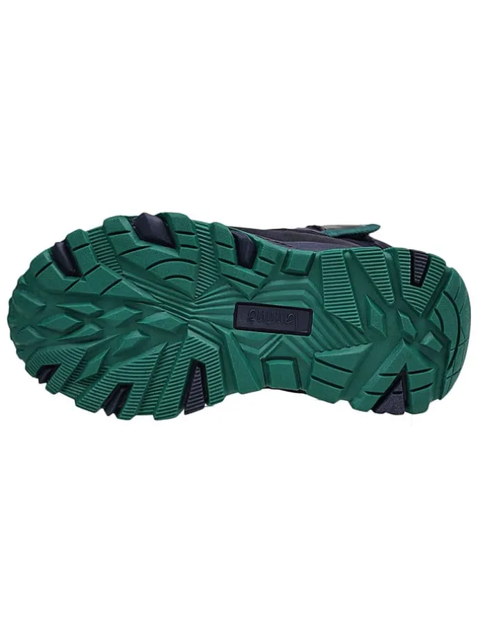 Leren winterboots donkerblauw