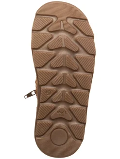 Leren winterboots lichtbruin