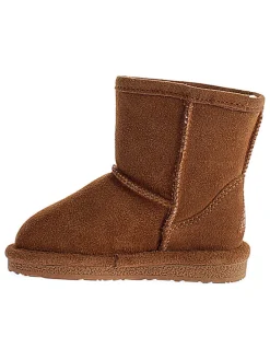 Leren winterboots "Luna" lichtbruin