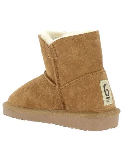 Leren winterboots "Pillar Youth" lichtbruin