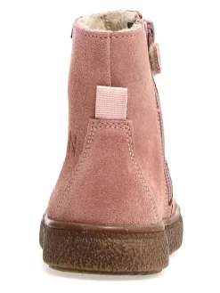 Leren winterboots "Yokir" lichtroze