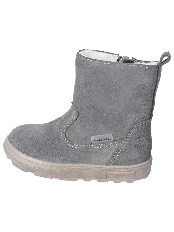 Leren winterlaarzen "Ciry S" grijs