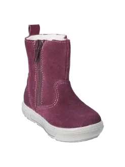Leren winterlaarzen "Cosa-S" roze