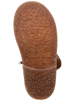 Leren winterlaarzen lichtbruin