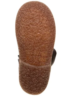 Leren winterlaarzen zwart
