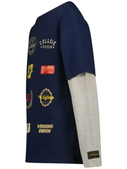 Longsleeve donkerblauw