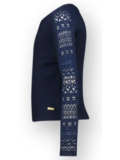 Longsleeve donkerblauw