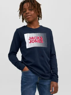 Longsleeve donkerblauw