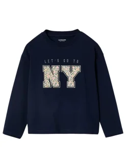 Longsleeve donkerblauw