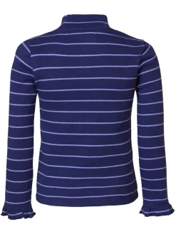 Longsleeve "Jiashi" donkerblauw