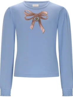 Longsleeve "Nonsy" lichtblauw