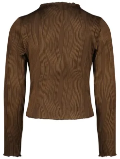 Longsleeve "Taar" donkerbruin