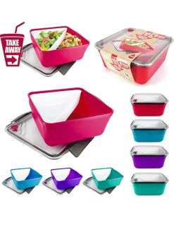 Lunchbox - (B)19,7 x (H)8,7 x (D)18,7 cm (verrassingsproduct)