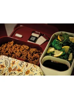 Lunchbox "Casablanca" donkerblauw - 1200 ml