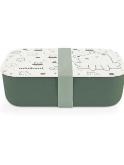 Lunchbox "Naturlunch Frog" groen/crème - 400 ml