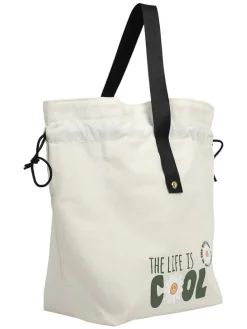 Lunchtas crème - (B)28 x (H)34 x (D)14 cm