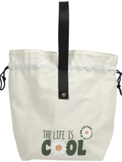 Lunchtas crème - (B)28 x (H)34 x (D)14 cm