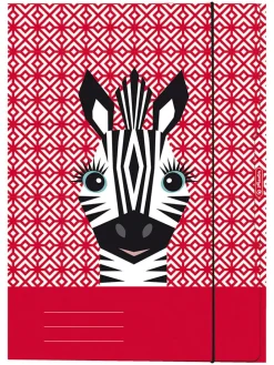 Map ''Cute Animals'' rood - DIN A4