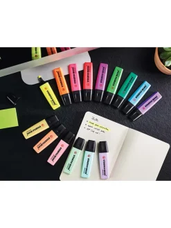 Markeerstiften "STABILO Boss - Pastel" - 6 stuks