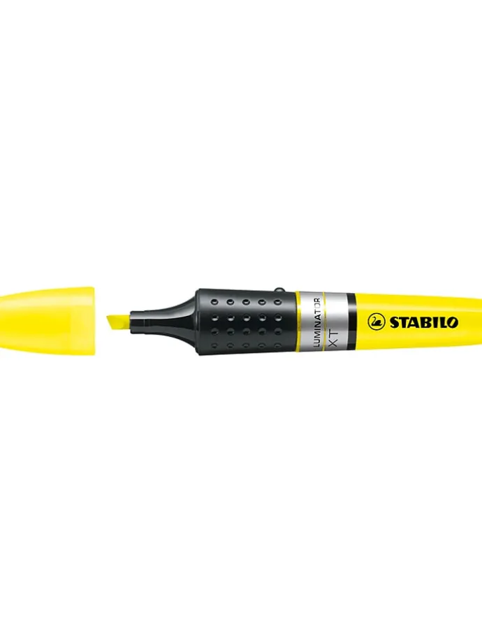 Markeerstift "STABILO Luminator" - 4 stuks (tafelset) - geel, groen, royalblue, oranje