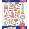 Mega stickerset "Princess" - 500 stuks
