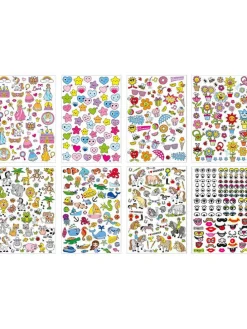 Mega stickerset "Princess" - 500 stuks