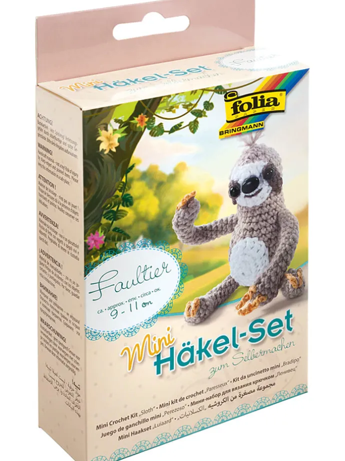 Mini-haakset "Muildier" bruin/crème - vanaf 8 jaar