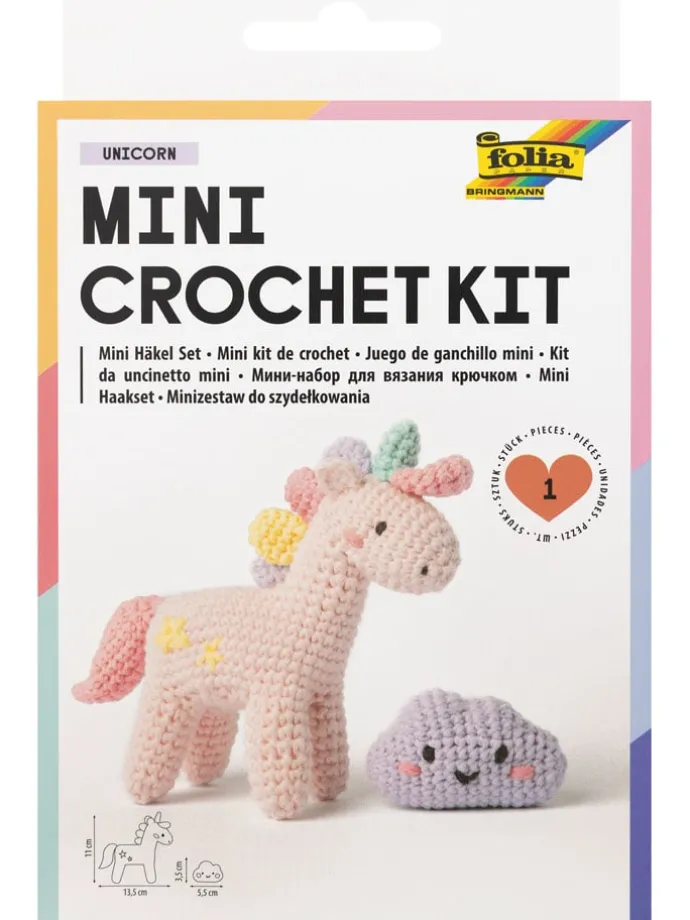 Mini-haakset "Unicorn" - vanaf 8 jaar