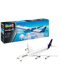 Modelbouwpakket "Airbus A340-300 Lufthansa" New Livery" - vanaf 12 jaar