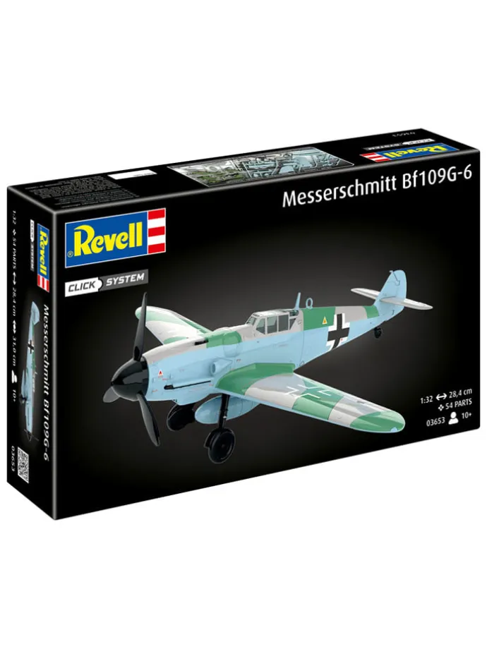 Modelbouwpakket "Messerschmitt Bf109G-6" - vanaf 10 jaar
