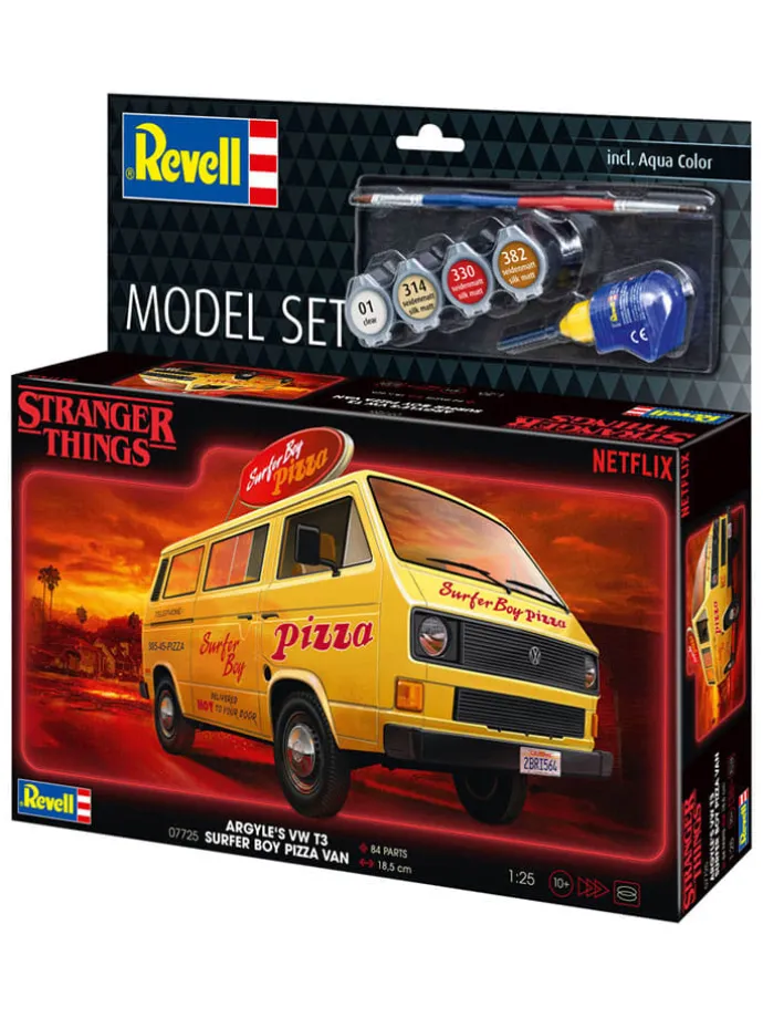 Modelbouwpakket "Stranger ThingsVW T3 Bus Surfer Boy" - vanaf 10 jaar