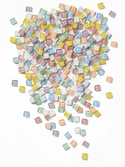 Mozaïekstenen "Pastell" - 250 stuks - vanaf 10 jaar