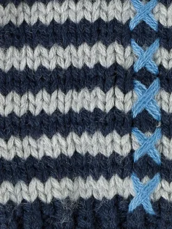 Muts donkerblauw