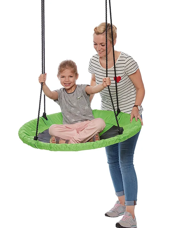 Nestschommel groen - Ø 90 cm - vanaf 3 jaar
