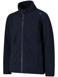 Omkeerbaar fleece vest blauw