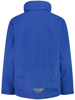 Omkeerbaar fleece vest blauw