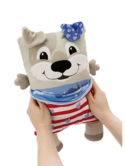 Omkeerbaar knuffeldier 